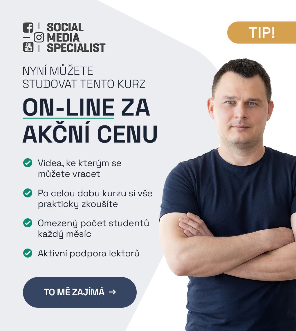 Social Media Specialist - komplexní školení sociálních sítí