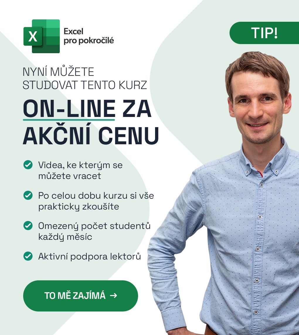 Kurz Excelu pro pokročilé