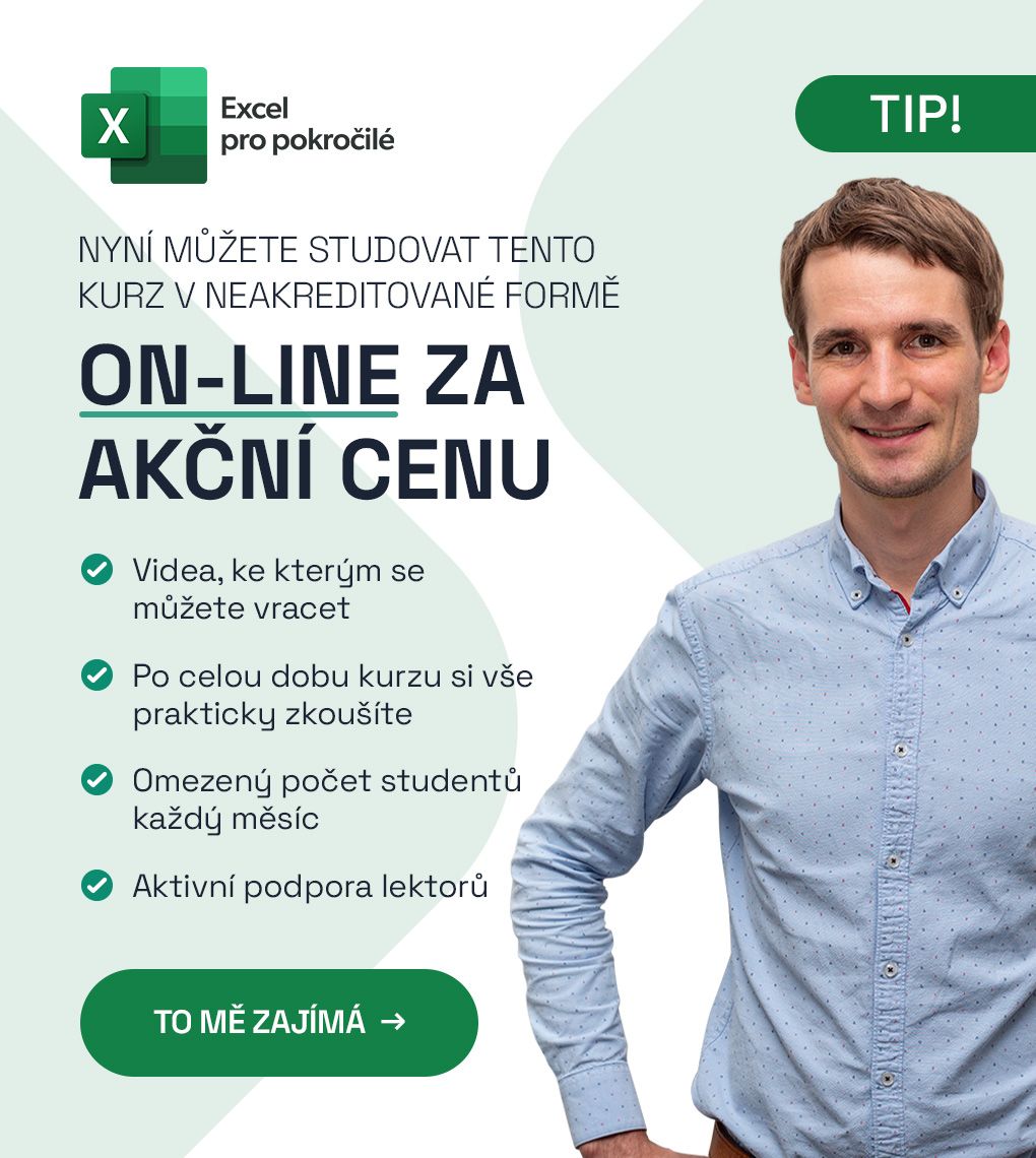Kurz Excelu pro pokročilé