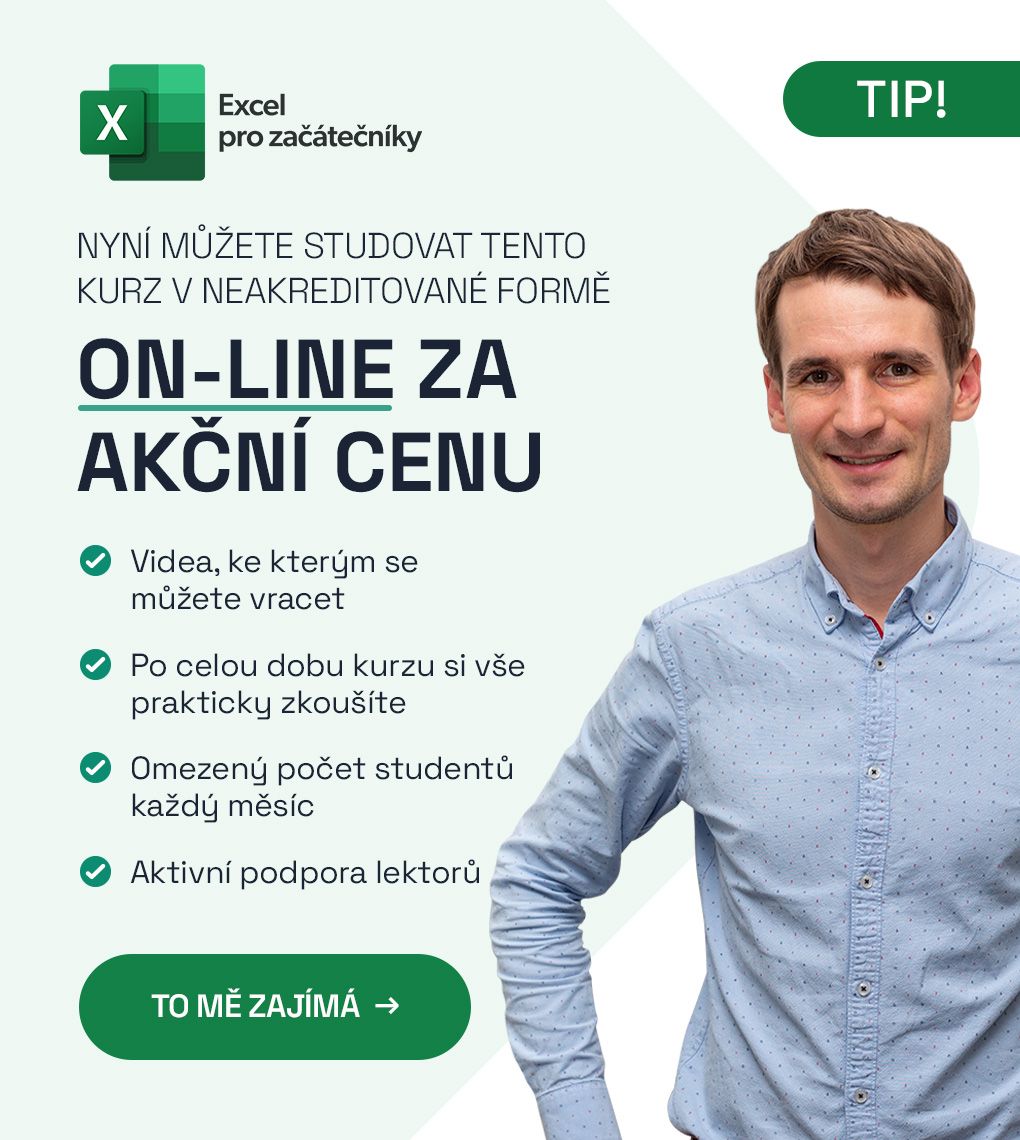 Komplexní kurz Excelu pro začátečníky